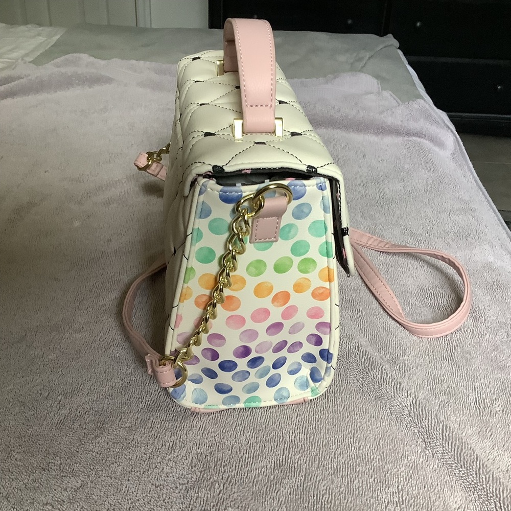๐๐๐ Luv Betsey by Betsey Johnson Quilted Crossbody Bag. NWT - Picture 6 of 15